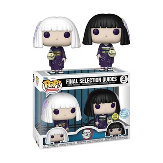 Funko POP! Animation: Demon Slayer - Kiriya & Kanata 2pack (2 figurky) (GITD)