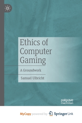 Ethics of Computer Gaming