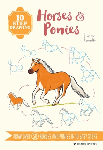 10 Step Drawing: Horses & Ponies