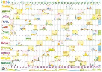 Gabi Kohwagner: Mein Posterplaner 2024