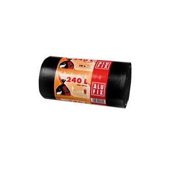 Alufix pytle na odpad silné černé 240 l 10 ks