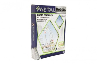 Stavebnice kov Jeřáb 523 dílků v krabici 26x36x6cm