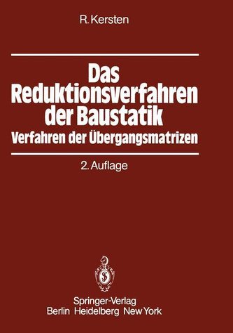 Das Reduktionsverfahren der Baustatik