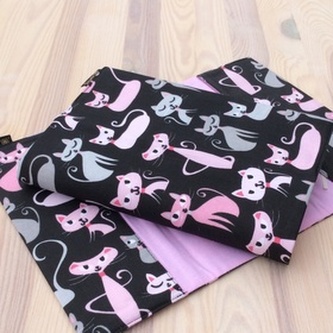 Obal na knihu Kočky růžovošedé