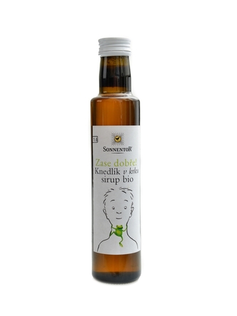 Sonnentor - Zase dobře! knedlík v krku sirup BIO 250ml