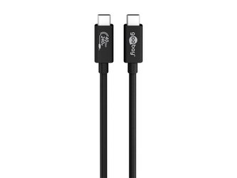 Kabel GOOBAY 61718 USB-C/USB-C 2m Black