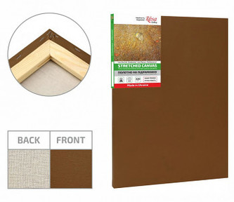 Barevné plátno Rosa umbra – 20x30cm