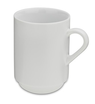 KELA Hrnek keramický 300 ml Mattia sada 2 ks bílá KL-12749 KELA Hrnek keramický 300 ml Mattia sada 2 ks bílá KL-12749