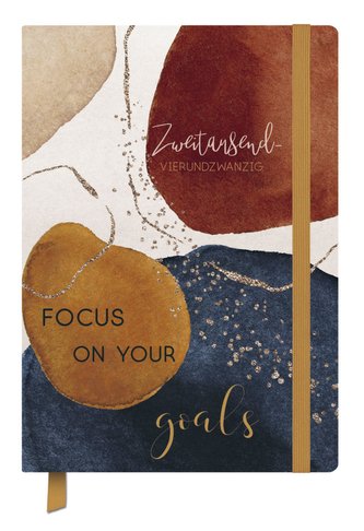 Terminkalender Jahresbegleiter Goals 2024