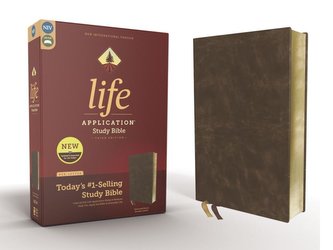 Niv, Life Application Study Bible, Third Edition, Bonded Leather, Brown, Red Letter Edition Niv, Life Application Study Bible, Third Edition, Bonded Leather, Brown, Red Letter Edition