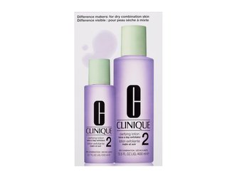 Clinique Clarifying Lotion 2 čisticí pleťová voda Clarifying Lotion 2 400 ml + čisticí pleťová voda Clarifying Lotion 2 200 ml