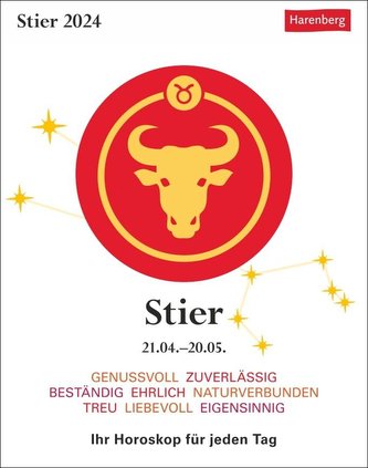 Stier Sternzeichenkalender 2024