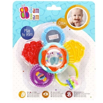 Chrastítko Květinka na přísavce