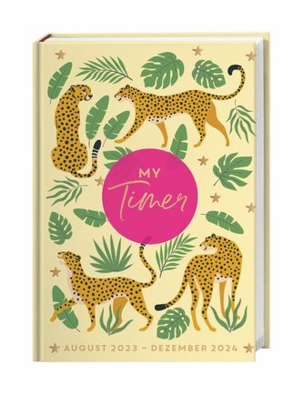 Jungle Style Timer Schülerkalender A5 2023/2024