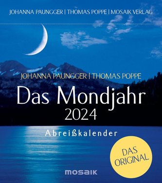 Das Mondjahr 2024 - Abreißkalender