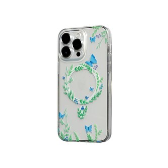 Devia Spring Magsafe Kryt pro iPhone 14 Pro zelený