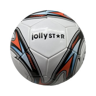 Míč kožený fotbalový Jolly Star Champion velikost č. 5