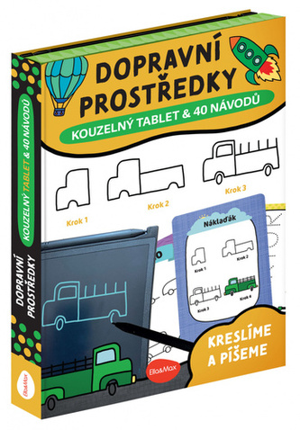 Kouzelný tablet & 40 návodů – Dopravní prostředky Kouzelný tablet & 40 návodů – Dopravní prostředky
