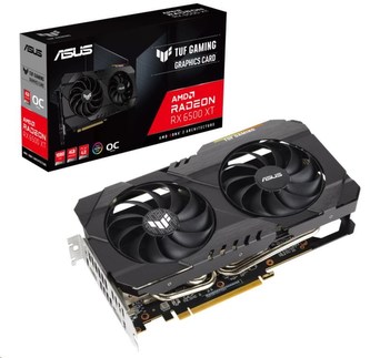 ASUS VGA AMD Radeon TUF Gaming RX 6500 XT OC Edition 4GB GDDR6, RX 6500 XT, 4GB GDDR6, 1xDP, 1xHDMI ASUS VGA AMD Radeon TUF Gaming RX 6500 XT OC Edition 4GB GDDR6, RX 6500 XT, 4GB GDDR6, 1xDP, 1xHDMI
