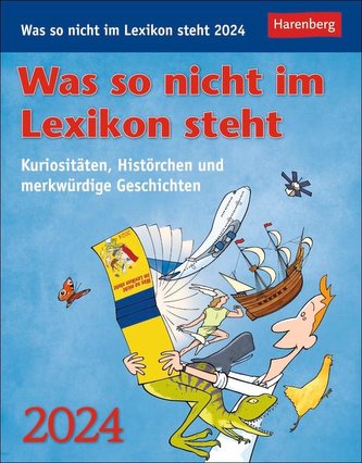 Was so nicht im Lexikon steht Tagesabreißkalender 2024