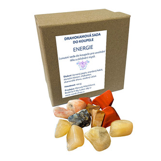 Nandi Drahokamová sada do koupele Energie 100 g