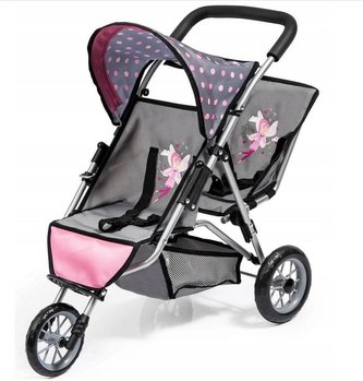 Blizniaczy Jogger DUO niebieski z wróżką Blizniaczy Jogger DUO niebieski z wróżką