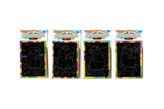 Škrabací mini obrázek duhový 8,5x12cm 4 druhy v sáčku 36ks v boxu