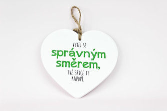 Keramické srdce Směr