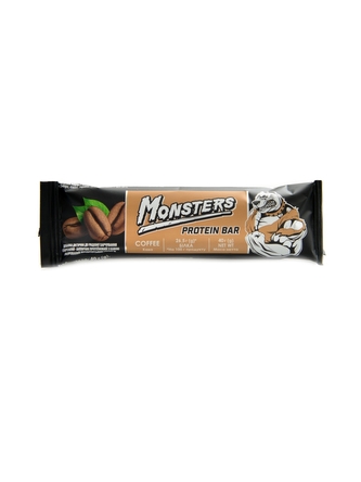 Proteline - Monsters proteinová tyčinka 40g - káva