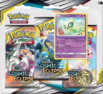 Pokémon TCG: SM12 Cosmic Eclipse 3 Blister Booster
