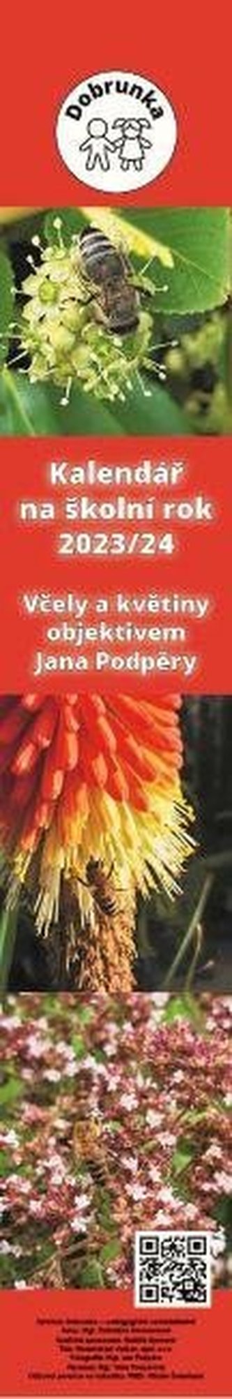 Kalendář na školní rok 2023-2024 - Včely a květiny objektivem Jana Podpěry Kalendář na školní rok 2023-2024 - Včely a květiny objektivem Jana Podpěry
