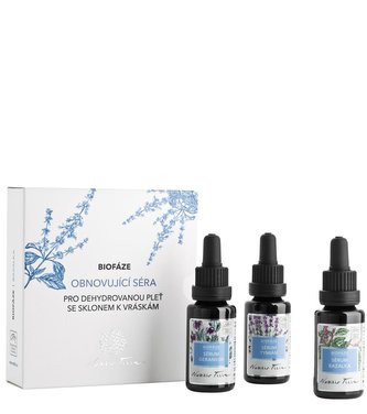 Biofáze Obnovující séra Bazalka, 3x20 ml Biofáze Obnovující séra Bazalka, 3x20 ml