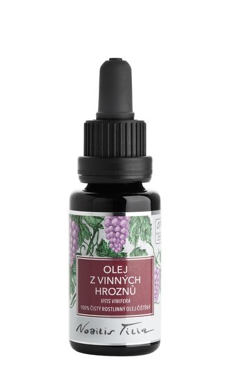 Olej z vinných hroznů: 20 ml