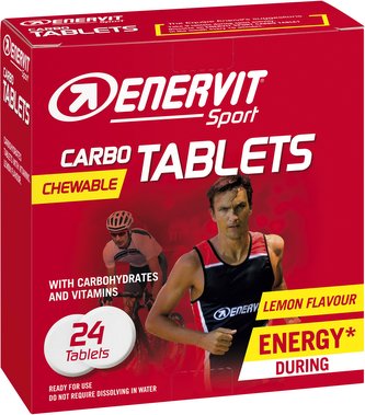 Enervit GT Carbo tablets 24 tbl citron