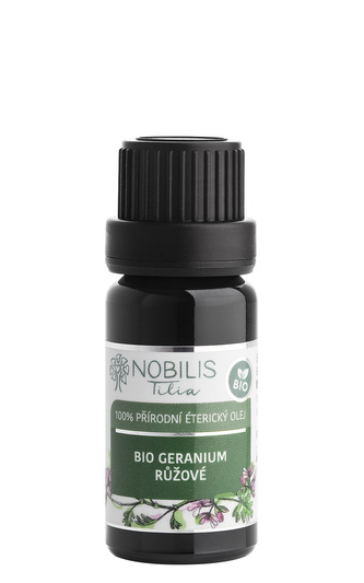 Bio Geranium růžové (bourbon) 2 ml tester sklo