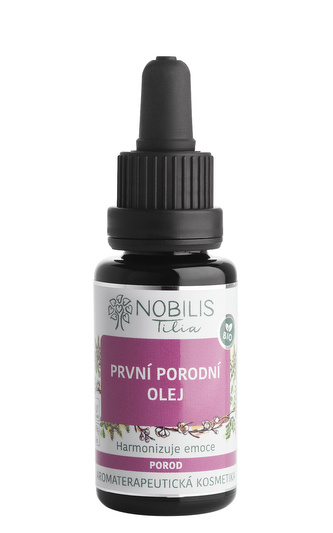 První porodní olej: 20 ml