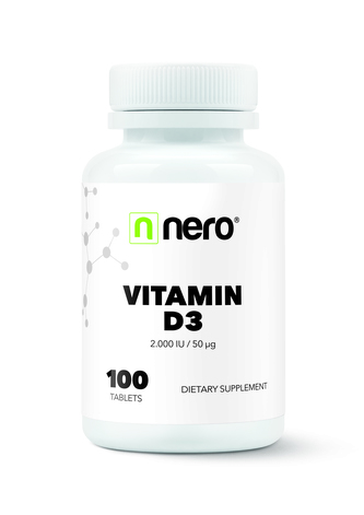 NeroDrinks Vitamin D3 2.000IU 100 kapslí