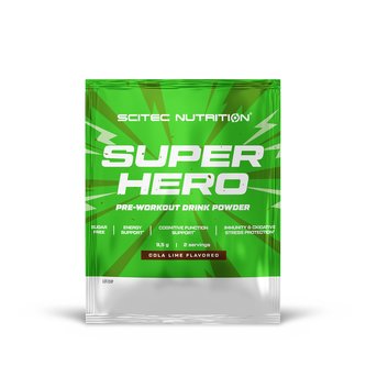 Scitec Nutrition SuperHero 9,5 g cola lime (cola-limetka)