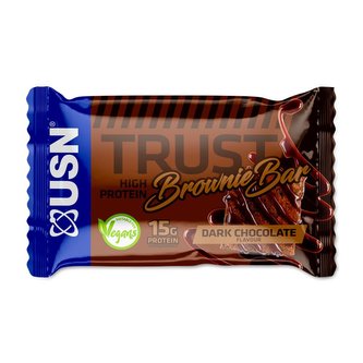 USN Trust Vegan Brownie Bar dark chocolate 60 g