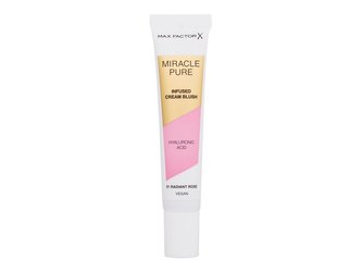 Max Factor Miracle Pure Tvářenka Infused Cream Blush 15 ml 01 Radiant Rose pro ženy