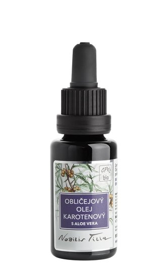 Obličejový olej Karotenový s Aloe vera: 20 ml