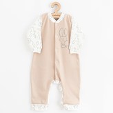 Kojenecký bavlněný overal New Baby Rabbit friends - velikost 68 (4-6m)