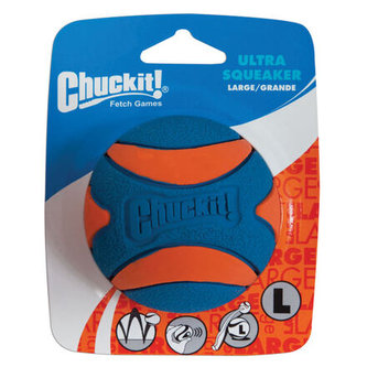 Míček Ultra Squeaker Ball Large 7,5 cm – pískací S VADOU