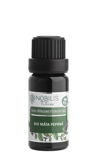 Éterický olej bio Máta peprná: 10 ml
