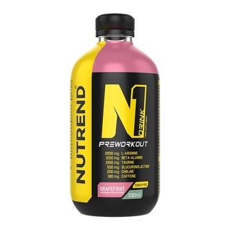 Nutrend N1 Drink Preworkout 330 ml grapefruit eukalyptus (grep-eukalyptus)
