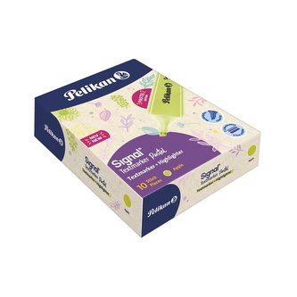 Zakreślacz Signal Pastel zielony (10szt)