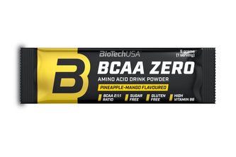 BioTech BCAA Zero 9 g pineapple mango (ananas-mango)