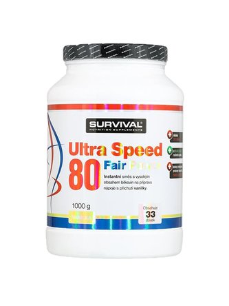 Survival Ultra Speed 80 Fair Power 2000 g vanilka