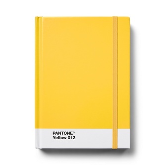PANTONE Zápisník tečkovaný, vel. S - Yellow 012 C