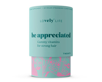 Vely Be appreciated gumové vitamíny pro silné vlasy 60 ks